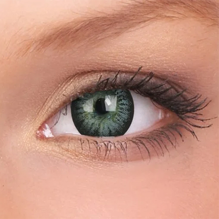Colourvue Power Evening Gray contact lens