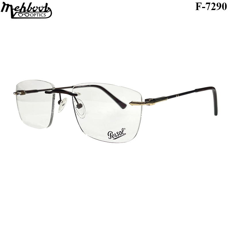 F-7290-(4) Persol Rimless - Image 4