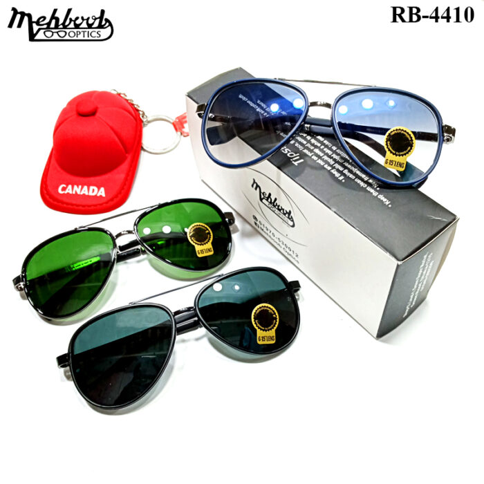 Double Bridge Metal Sunglass - Image 2