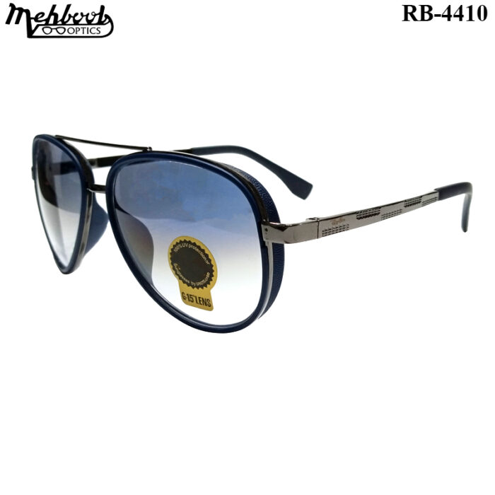 Double Bridge Metal Sunglass - Image 3