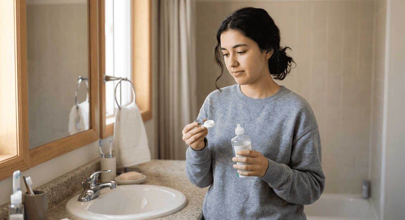 contact lens care checklist