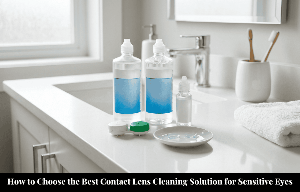best contact lens cleaning solution for sensitive eyes
